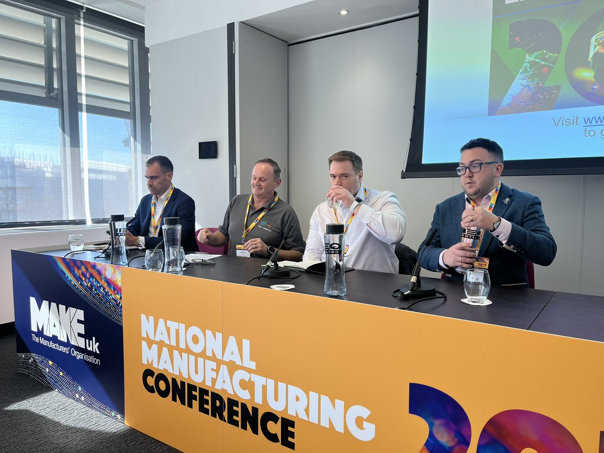 Great line up for the panel #MakeUK2025