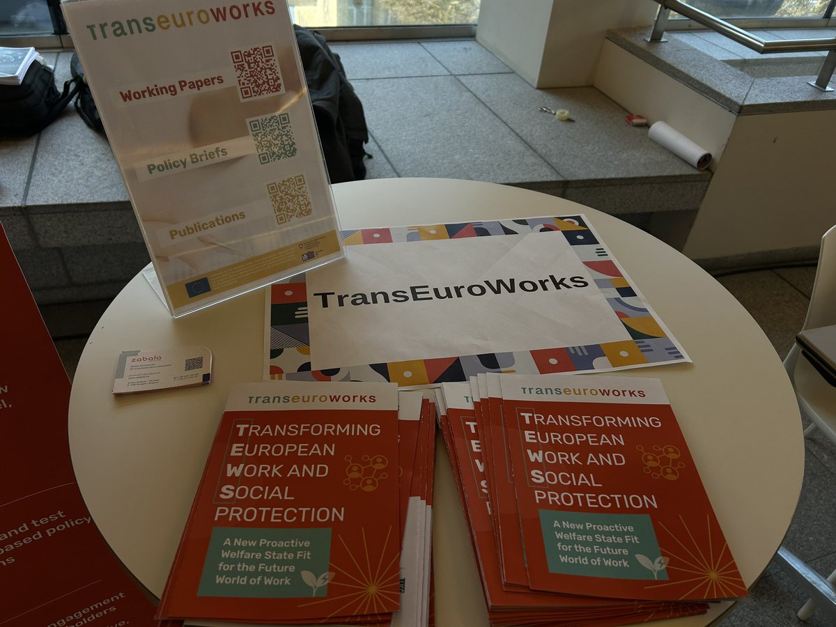 TransEuroWorkS (@transeuroworks) on Twitter photo <a href="/transeuroworks/">TransEuroWorkS</a> at the #CEPSlab225! 🔥
Today our project is at the #IdeasLab25 with a session titled: “Are green jobs great jobs? How to ensure quality jobs in the green transition”!
👉 Discover more about our project and the creation of quality jobs at transeuroworks.eu <a href="/transeuroworks/">TransEuroWorkS</a> at the #CEPSlab225! 🔥
Today our project is at the #IdeasLab25 with a session titled: “Are green jobs great jobs? How to ensure quality jobs in the green transition”!
👉 Discover more about our project and the creation of quality jobs at transeuroworks.eu