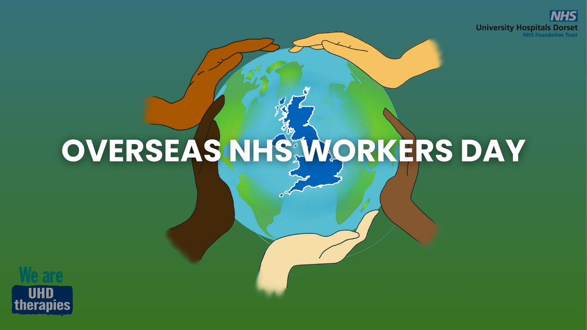 Happy #OverseasNHSWorkersDay!

🌎🌍🌏

Thank you to our international colleagues for the valuable contribution you make to #TeamUHD