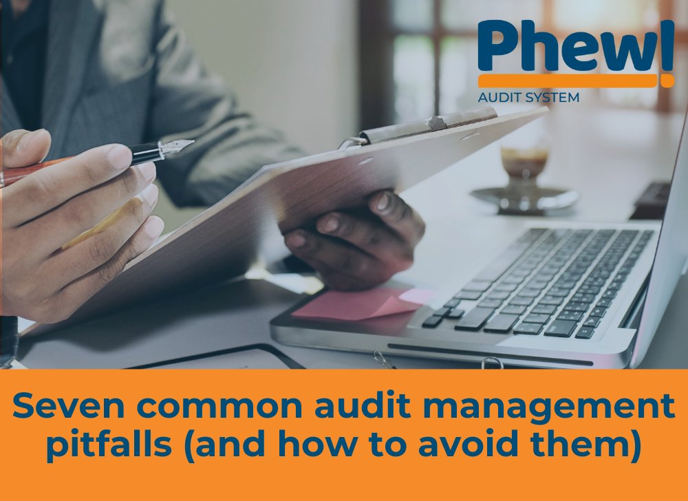 Seven common pitfalls in safeguarding audits &amp; how to avoid them. See how Phew’s Audit System helps organisations streamline processes, improve data accuracy, and achieve real results: hubs.li/Q0342Lq50

#safeguarding #section175 #PhewAuditSystem