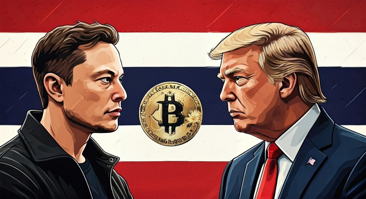 🚨 Trump &amp; Musk: Crypto’s Biggest Manipulators? 🚀
 Discover the shocking truth behind their influence on market swings!
📉📈 Are they playing the game or controlling it?
Read now 👉 cryptolinks.com/news/trump-mus…
#manipulation  #Bitcoin #ElonMusk #DonaldTrump #CryptoNews #Trump #Musk