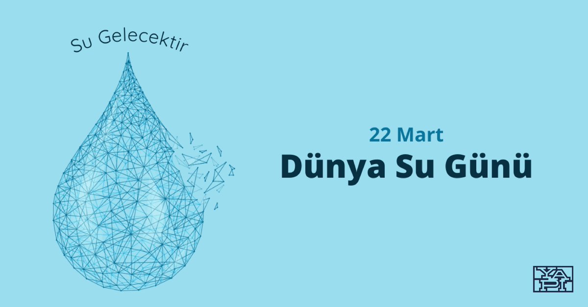 Su, hayatımızın temel kaynağıdır. Bugün, suyu korumak ve tasarruf etmek için sorumluluklarımızı hatırlayalım. 🌍💦Her damla önemli!
#YapıMerkezi #DünyaSuGünü
Water is the essential source of life. Today, let's remind ourselves of our responsibility to protect and conserve water.