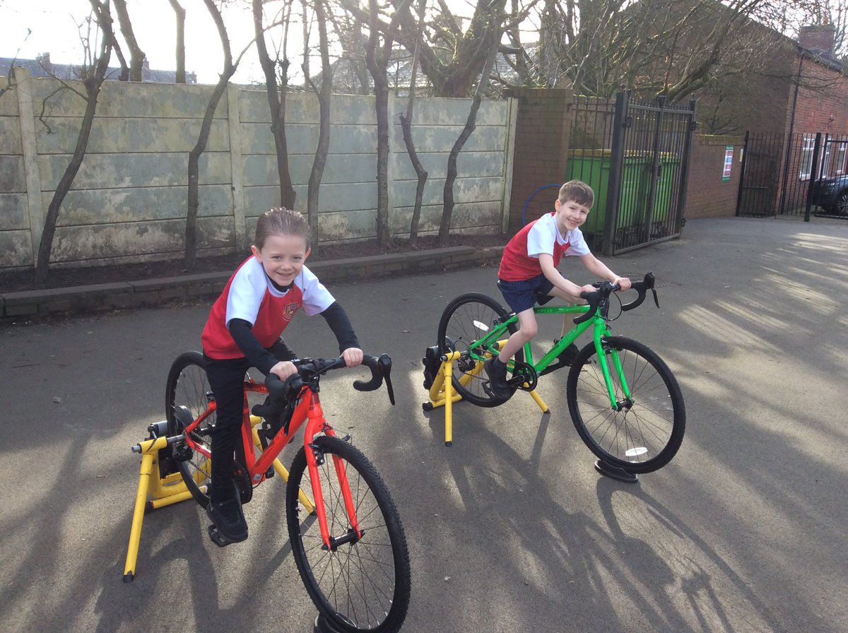 Sycamore Class have completed a triathlon this morning with Trikidz. <a href="/Haigh_St_Davids/">St. David's Haigh</a> <a href="/LT_Trust/">Learning Together Trust</a> <a href="/Trikidz1/">Trikidz</a>