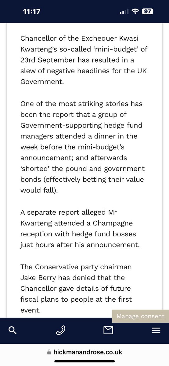 SallyBourliakas's tweet image. Mm Seen this somewhere before
OH yes 
Kwarteng &amp;amp; Truss mini budget
Kwarteng had a champagne lunch after and dinner the week before with bankers who shorted the pound and crashed it as the budget was announced…