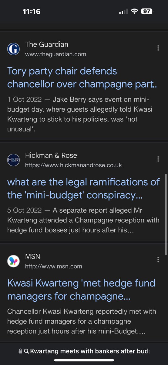 SallyBourliakas's tweet image. Mm Seen this somewhere before
OH yes 
Kwarteng &amp;amp; Truss mini budget
Kwarteng had a champagne lunch after and dinner the week before with bankers who shorted the pound and crashed it as the budget was announced…