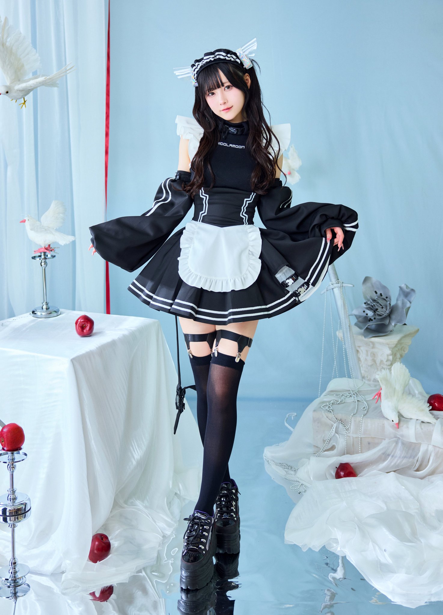 【〇】Malymoon×HIDOLATRAL THEODOL メイド服 Malymoon(マリームーン公式) on X: 