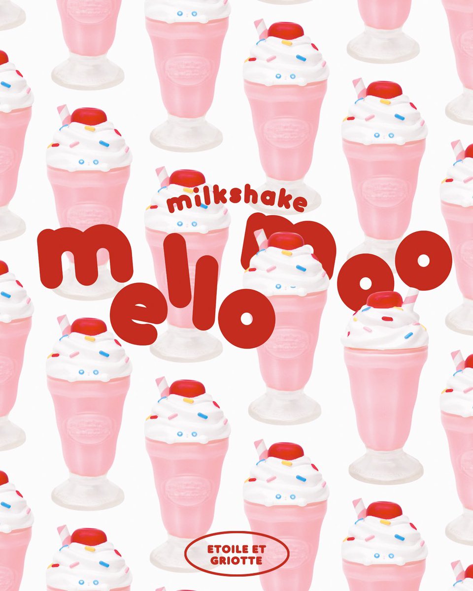 ミルクシェイクメロムー ソフビ Etoile et Griotte Etoile et Griotte on X