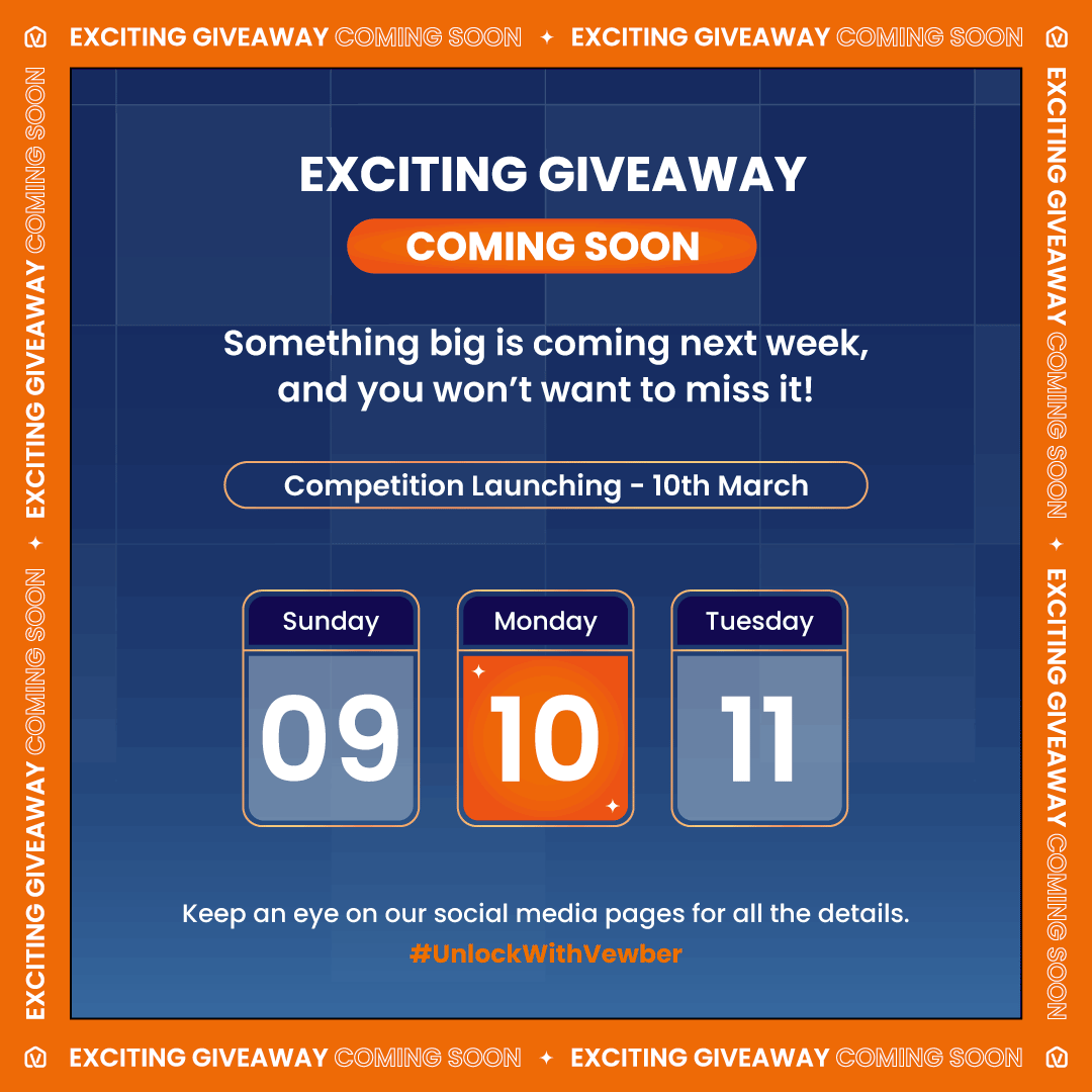 _Viewber's tweet image. 🚨 GIVEAWAY COMING SOON 🚨

Something exciting is dropping next week! 🎉

Keep an eye on our social media for all the details.

🔑 Hint: If you want to protect what matters most, this giveaway is for you... 🏡

Stay tuned! 👀

#SafeAndSecureWithViewber - viewber.co.uk/services/keysa…