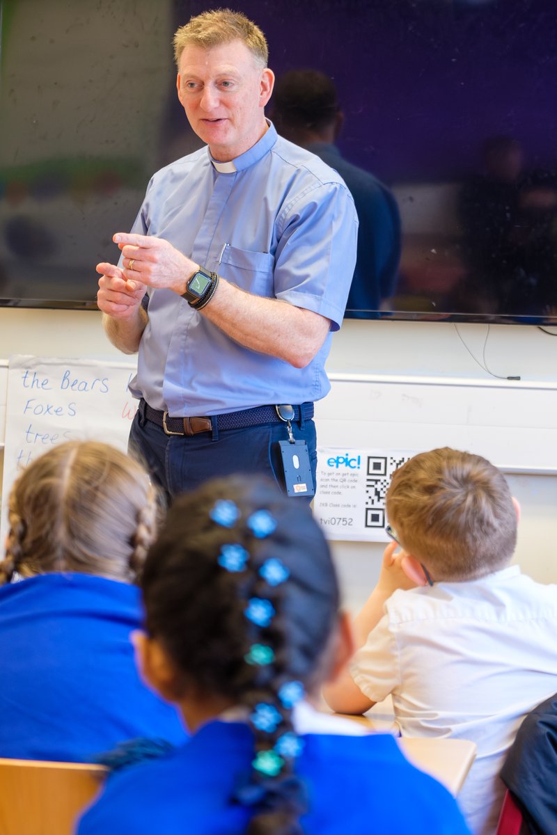 Our very own Rev. Rob <a href="/chaplain_ka/">Rev Rob</a> has spoken to Year 2 on his journey to become our School &amp; Community Chaplain including the things that he does as part of his role on a daily basis.