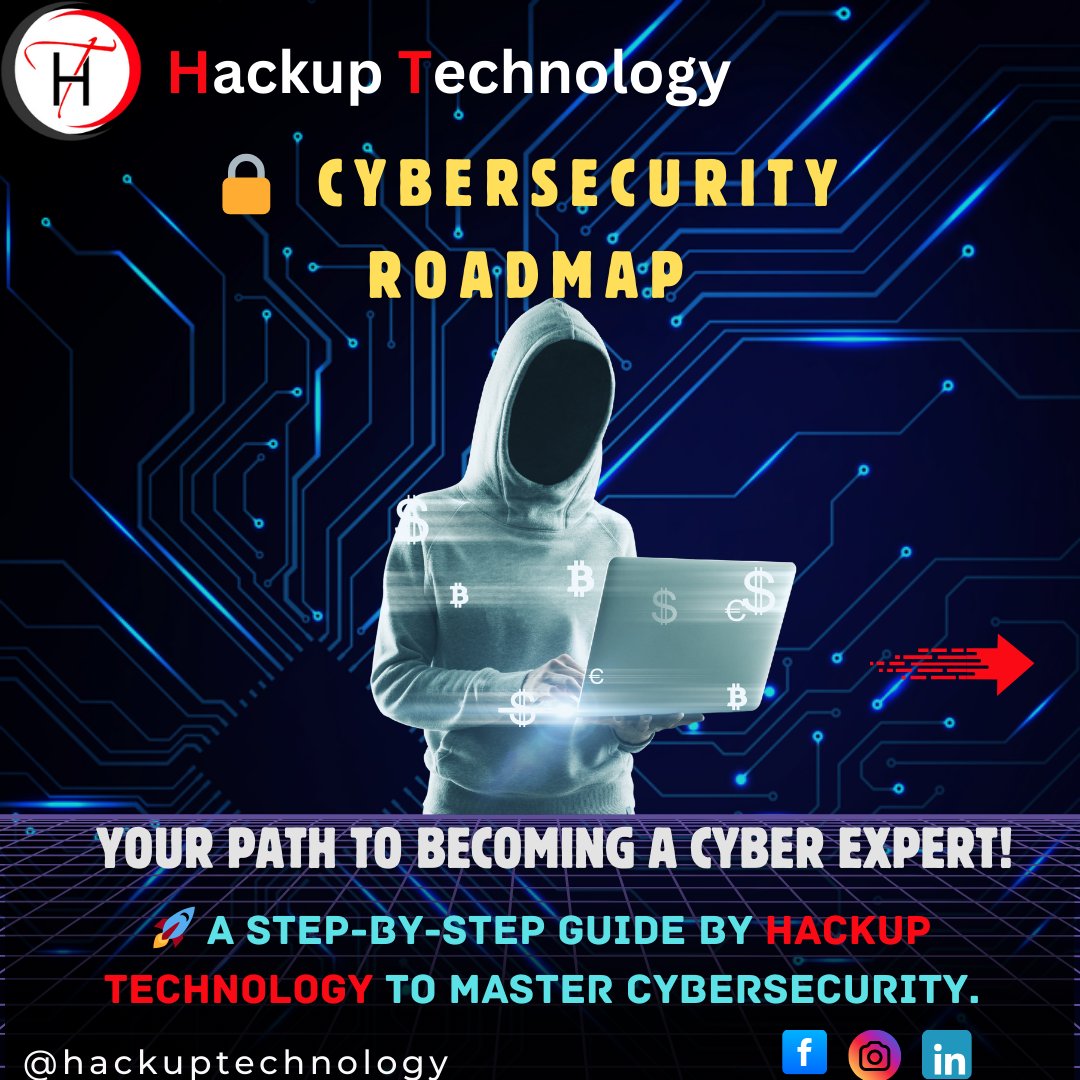 HackupTech's tweet image. 🔒 Hackup Technology – Your Cybersecurity Partner! 🚀
#CyberSecurity #EthicalHacking #HackupTechnology #CyberSec #BugBounty #Pentesting #HackingCourses #VAPT #SOC #DigitalForensics #CyberSecurityTraining #InfoSec #MalwareAnalysis #CloudSecurity #IoTSecurity #CyberThreats #Hack