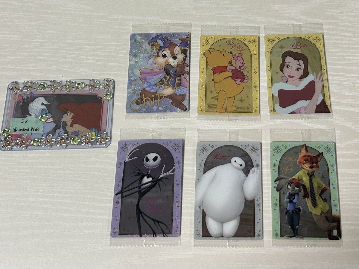 mimi91do's tweet photo. 〈交換〉
Disney Characters ディズニー ウエハース   

譲┊ チップ、プー ＆ ピグレット、ベル、ジャック、ベイマックス、ニック ＆ ジュディ

求┊ デール、アリエル＞アナ＆エルサ

郵送、SP同士の交換。
お気軽にお声掛けください。
難しいとは思いますが、よろしくお願いいたします🙇🏻 https://t.co/tF9FXmwOvY