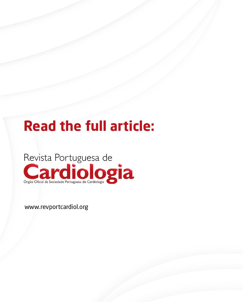 📢 Já disponível na Revista Portuguesa de Cardiologia!
O Suplemento 2| Março 2025, intitulado "APIC 24. 15.ª Reunião Anual da APIC" já está disponível!
Aceda já à publicação 👉 revportcardiol.org/pt-vol-44-num-…
