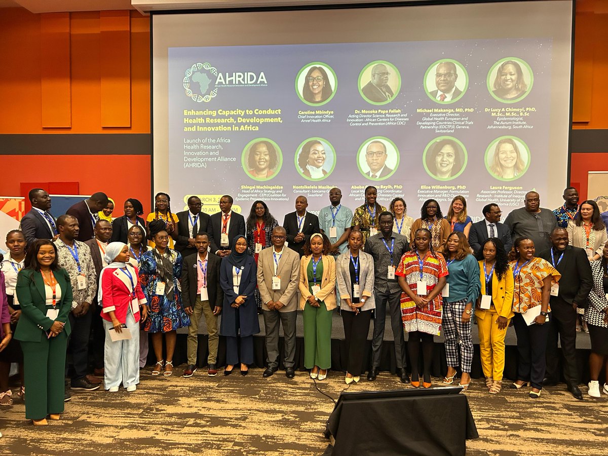 Speak Up Africa (@speakupafrica1) on Twitter photo Big news from #AHAIC2025!
Yesterday, we launched #AHRIDA in collaboration with <a href="/Amref_Worldwide/">Amref Health Africa</a>, <a href="/CHReaDKenya/">CHReaD</a> & <a href="/SAHTACtweets/">SAHTACtweets</a>. The launch sparked key discussions on strategic partnerships, investment and mentoring in R&D.
Join @AHRIDAHealth movement to advance #GlobalHealth. Big news from #AHAIC2025!
Yesterday, we launched #AHRIDA in collaboration with <a href="/Amref_Worldwide/">Amref Health Africa</a>, <a href="/CHReaDKenya/">CHReaD</a> & <a href="/SAHTACtweets/">SAHTACtweets</a>. The launch sparked key discussions on strategic partnerships, investment and mentoring in R&D.
Join @AHRIDAHealth movement to advance #GlobalHealth.