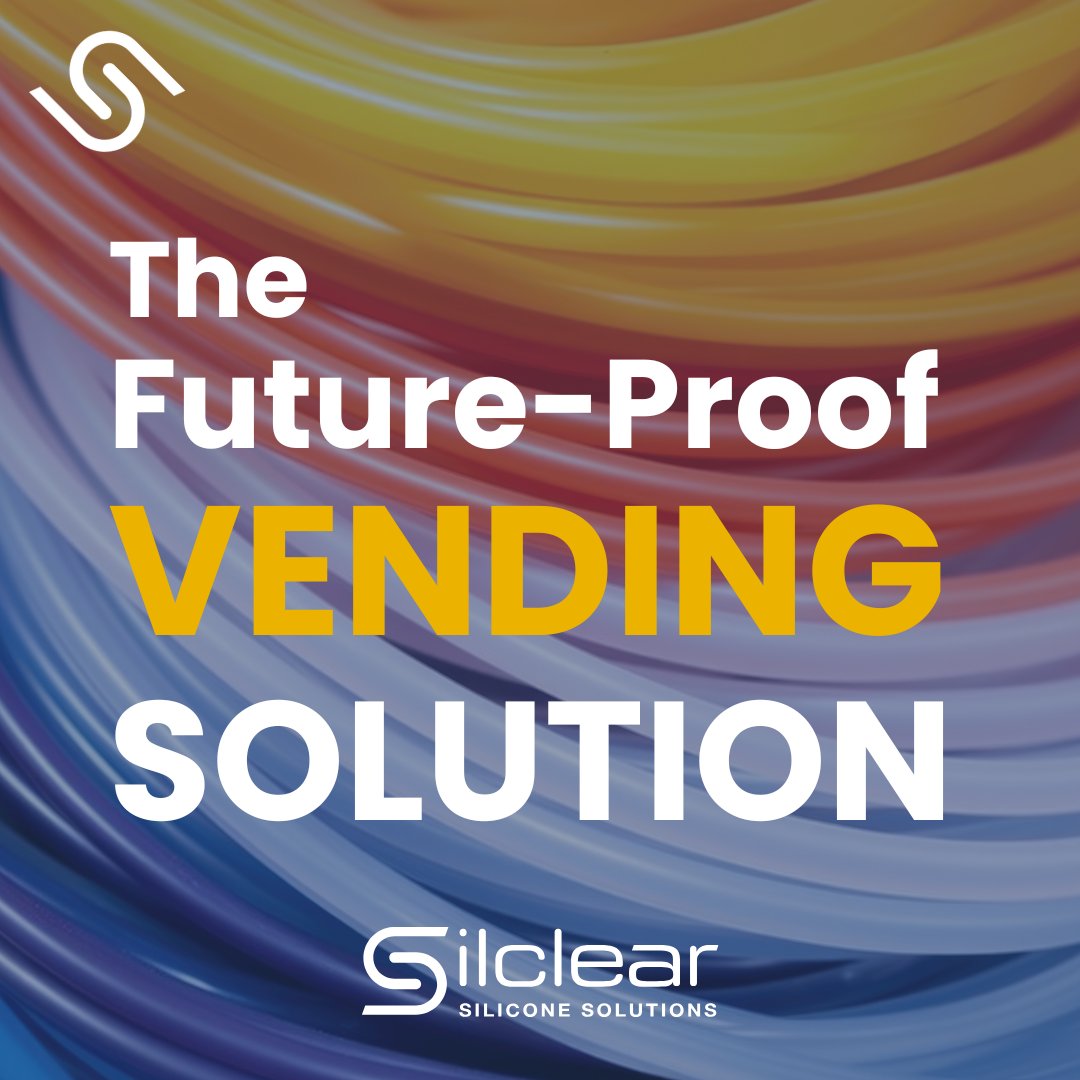 silclear's tweet image. The unique features of silicone make it THE future-proof solution for the vending industry. Contact us to find out more! #vending #vendingsolutions #vendex #vendex25 #futureproof #solutions #vendingmachines #foodanddrink #foodandbeverage