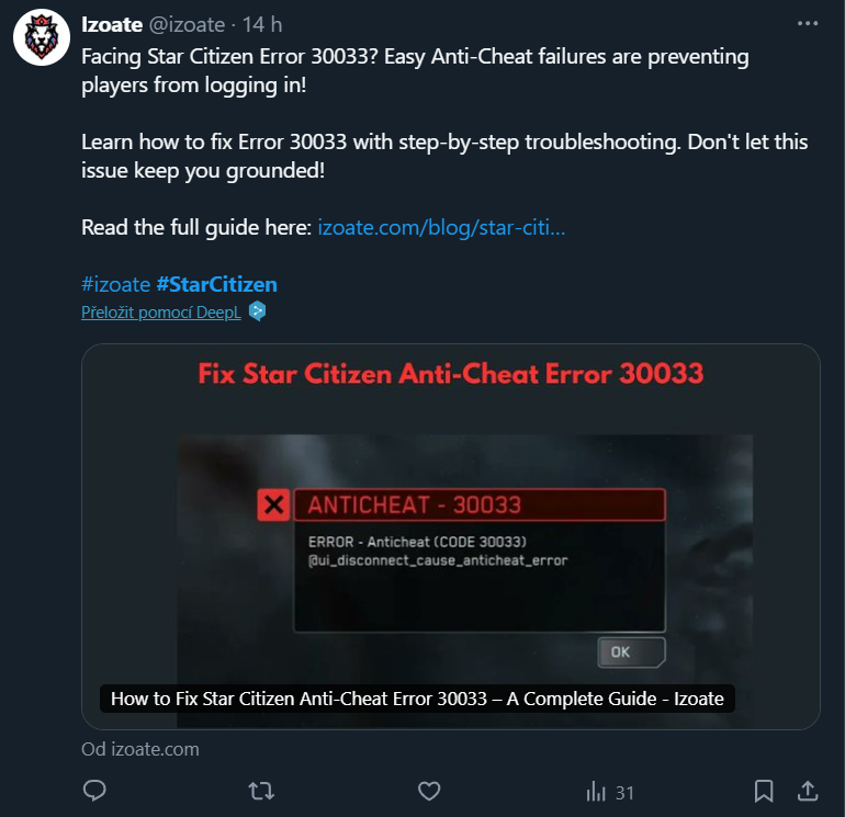 Do not click on the attached links. Be careful who posts these messages. #StarCitizen