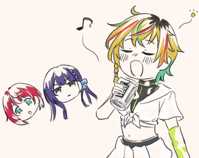 レトラうまく描けなかったのなんかわかった。分け目部分ちょっと右よりなんだ