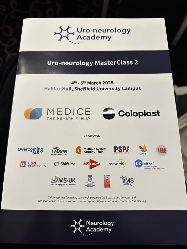 Viv Horton (@vivhorton) on Twitter photo Excited for the expert content of the Uro-neurology Masterclass - letโs go! <a href="/TheNeuroAcademy/">Neurology Academy</a> <a href="/steespharmacy/">South Tees Hospitals Pharmacy Department</a> Excited for the expert content of the Uro-neurology Masterclass - letโs go! <a href="/TheNeuroAcademy/">Neurology Academy</a> <a href="/steespharmacy/">South Tees Hospitals Pharmacy Department</a>