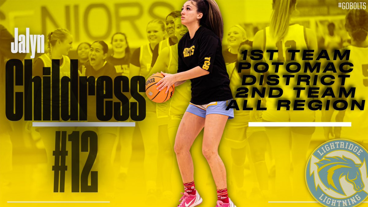 Girls Basketball: Congrats to JR Jalyn Childress on selection to 1st Team All District and 2nd Team All Region!