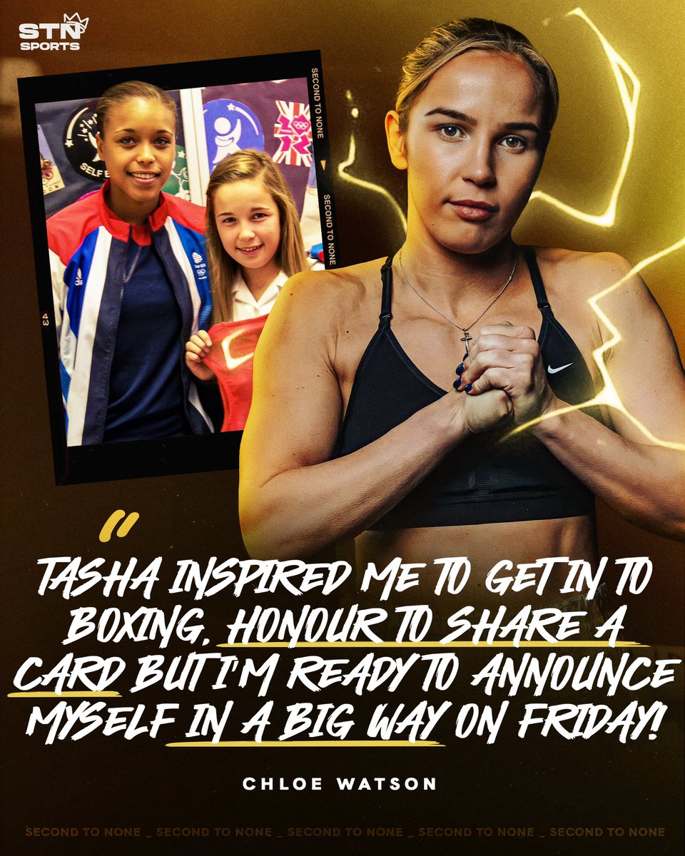 STN Sports (@stnsports_) on Twitter photo INSPIRED > ASPIRED
<a href="/ChloeWatson111/">Chloe Watson</a> aspiring to announce herself to a huge audience this Friday on <a href="/SkySportsBoxing/">Sky Sports Boxing</a> !!
#Unstoppable #JonasPrice INSPIRED > ASPIRED
<a href="/ChloeWatson111/">Chloe Watson</a> aspiring to announce herself to a huge audience this Friday on <a href="/SkySportsBoxing/">Sky Sports Boxing</a> !!
#Unstoppable #JonasPrice