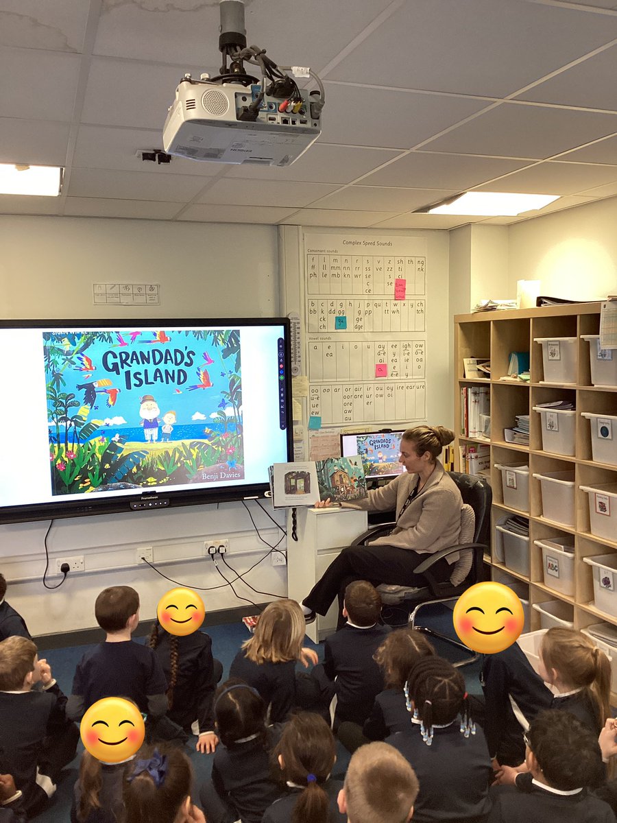We unveiled our new vehicle text in English today. Year 2 were very excited to find out what the story, ‘Grandad’s Island’ was all about <a href="/StSebastiansPri/">StSebastiansPrimary</a> #SebsYear2 #SebsEnglish #SebsReading 🏝️