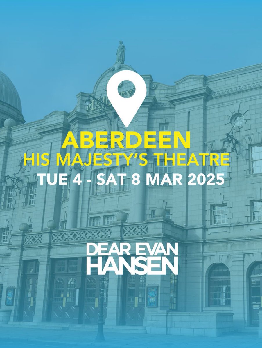 NEXT STOP <a href="/APAWhatsOn/">Aberdeen Performing Arts</a> 👋

Come and join us #DEHUKTour 💙