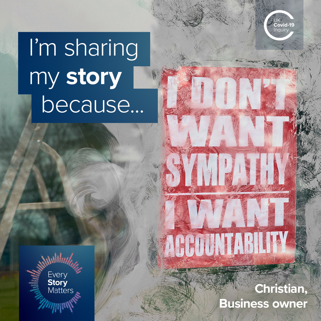 Carers NI (@carersni) on Twitter photo The UK Covid-19 Inquiry want you to share your pandemic story.
Everyone’s story is valuable and will be fed into the independent and impartial investigation to help us learn lessons for the future.
Share your story here: covid19.public-inquiry.uk/every-story-ma…
<a href="/covidinquiryuk/">UK Covid-19 Inquiry</a> #EveryStoryMatters The UK Covid-19 Inquiry want you to share your pandemic story.
Everyone’s story is valuable and will be fed into the independent and impartial investigation to help us learn lessons for the future.
Share your story here: covid19.public-inquiry.uk/every-story-ma…
<a href="/covidinquiryuk/">UK Covid-19 Inquiry</a> #EveryStoryMatters