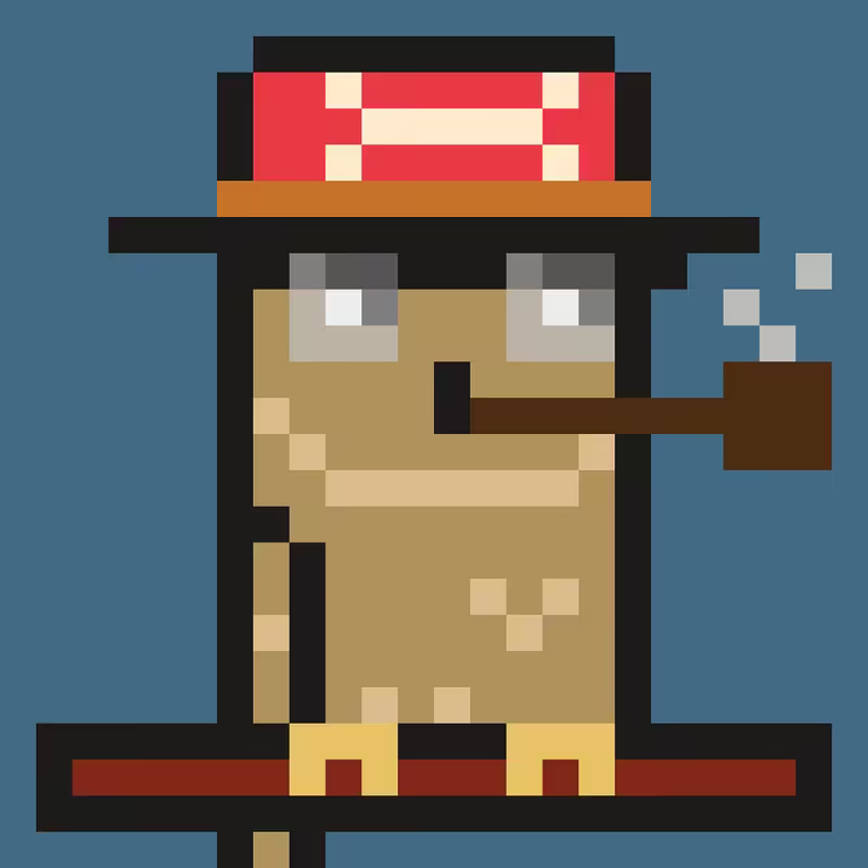 OwlsLabs's tweet image. 🦉 OWLS #1614

💸 Sold for 0.65 SOL

👁️ Signature Traits: #HornedRim #Fireman #Pipe

👉 Find Your Own:
magiceden.io/marketplace/ow…
tensor.trade/trade/owls

#SolanaNFTs #pixelart #NFTSales