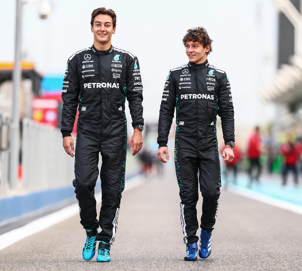 A total of eight new team mate pairings on the grid in 2025 😎

#F1