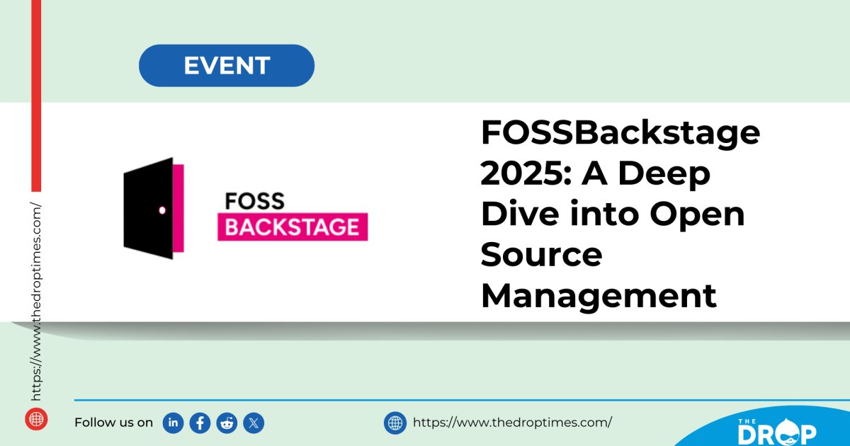 🚀 FOSSBackstage 2025 is coming to Berlin on March 10-11! Dive into governance, compliance, security &amp; more in Open Source with global experts. Don't miss out on this key event for FOSS practitioners! 🔗 bit.ly/3QG2i7l #FOSSBackstage #OpenSource