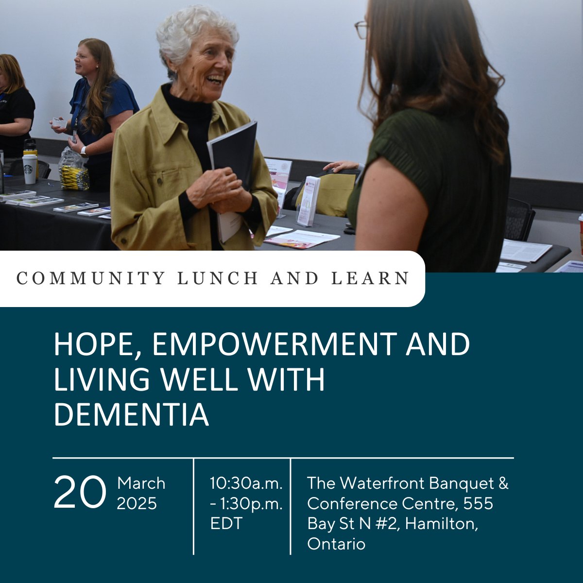 Are you passionate about building an inclusive future for people living with dementia?

Join us for an inspiring panel discussion with local advocates living with dementia and experts from the Schlegel-UW Research Institute for Aging. Register here: the-ria.ca/events/dementi…