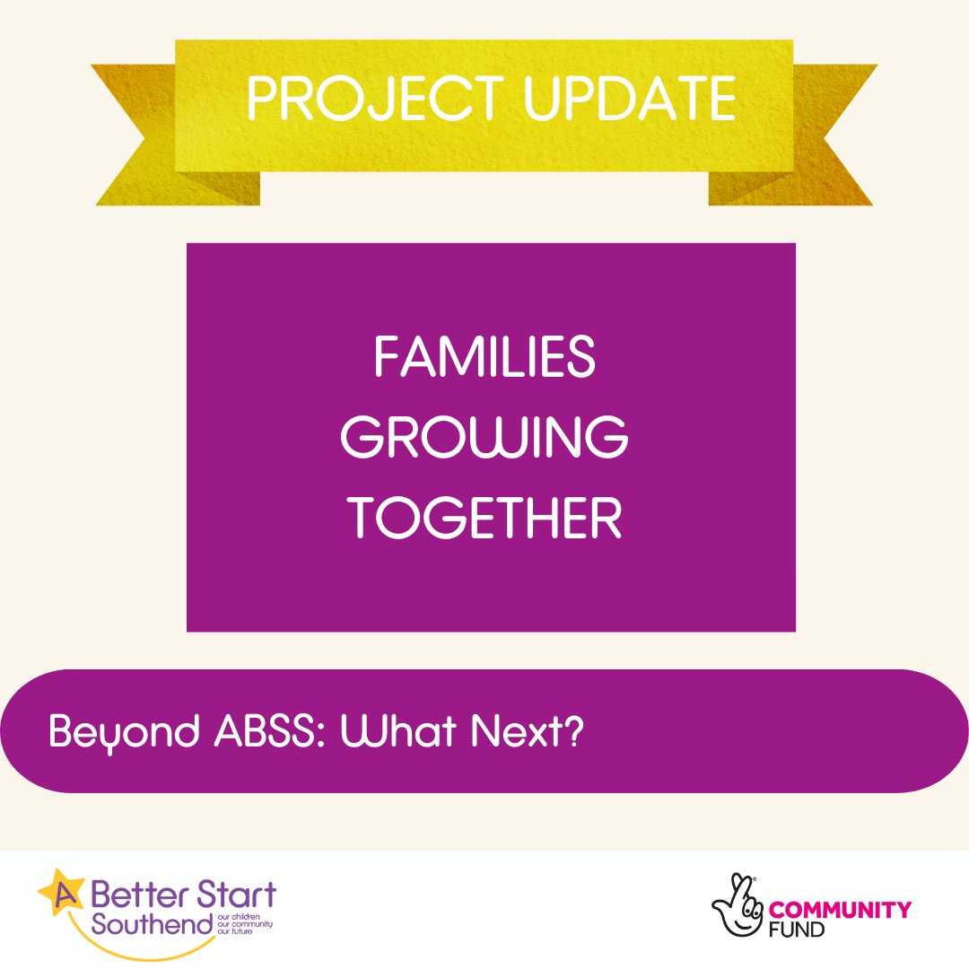 A Better Start Southend (@abssouthend) on Twitter photo ABSS funding of #FamiliesGrowingTogether will end on 31.05.25 in preparation for ABSS grant end. Forest School and other activities will be offered by <a href="/TrustLinksLtd/">Trust Links Charity</a> from April 2025.
Learn more: abetterstartsouthend.co.uk/families-growi…
#ABetterStartSouthend #TrustLinks #BeyondABSS ABSS funding of #FamiliesGrowingTogether will end on 31.05.25 in preparation for ABSS grant end. Forest School and other activities will be offered by <a href="/TrustLinksLtd/">Trust Links Charity</a> from April 2025.
Learn more: abetterstartsouthend.co.uk/families-growi…
#ABetterStartSouthend #TrustLinks #BeyondABSS