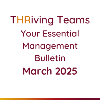 Bulletin For Managers - mailchi.mp/redway-hr/thri…
Ban on NDAs at work
Employment Rights Bill Update
Free training
Women in Leadership Conference
Wellbeing resource - tapping
Farewell Kim
Online learning
