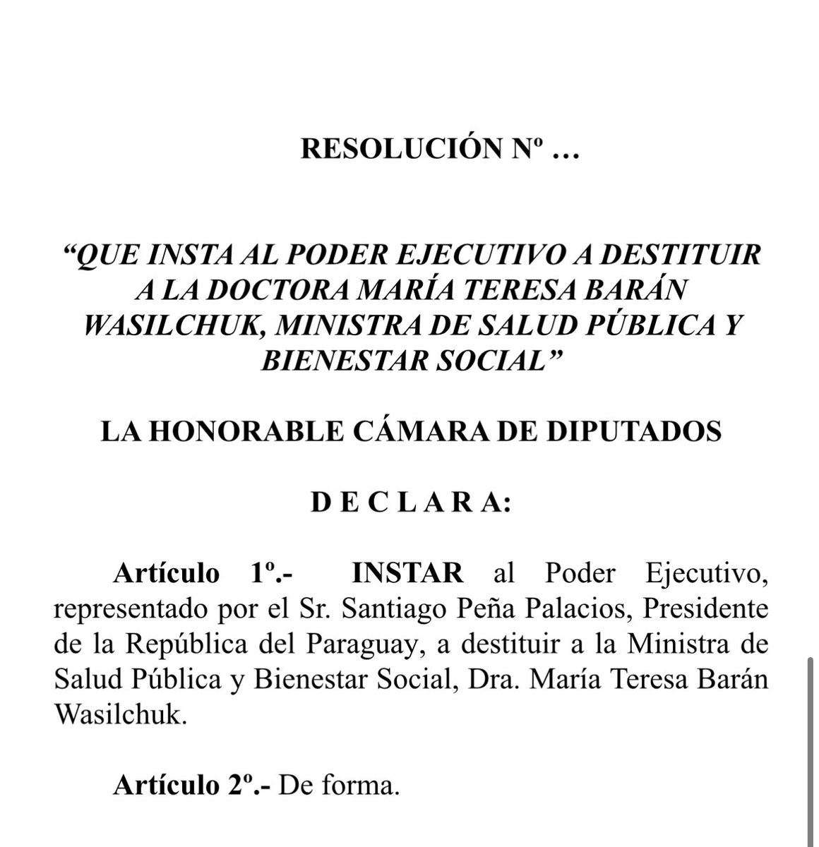 JohannaParaguay's tweet image. ¡LA MINISTRA BARÁN DEBE SER DESTITUIDA YA!
Un bebé murió porque no accedió a tiempo a una terapia intensiva que hace solo una semana el gobierno inauguró con bombos y platillos. No es mala gestión, es negligencia criminal.
Peña no puede seguir avalando la mentira y la…