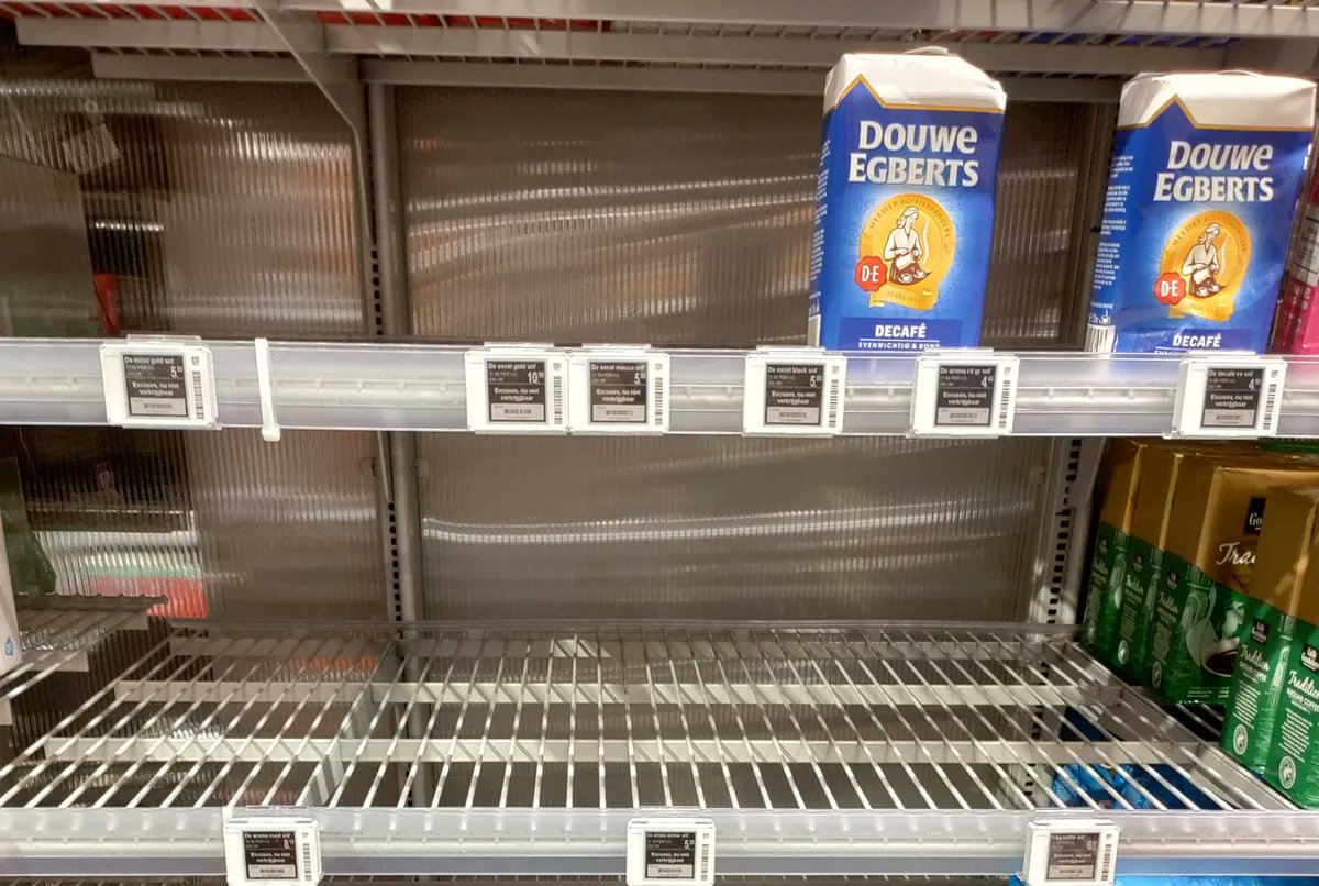 Zoe Schneeweiss (@zschneeweiss) on Twitter photo Supermarkets’ coffee shelves go empty in parts of Europe as higher costs bite bloomberg.com/news/articles/… via <a href="/CHughesMorgan/">Charlotte Hughes-Morgan</a> Supermarkets’ coffee shelves go empty in parts of Europe as higher costs bite bloomberg.com/news/articles/… via <a href="/CHughesMorgan/">Charlotte Hughes-Morgan</a>