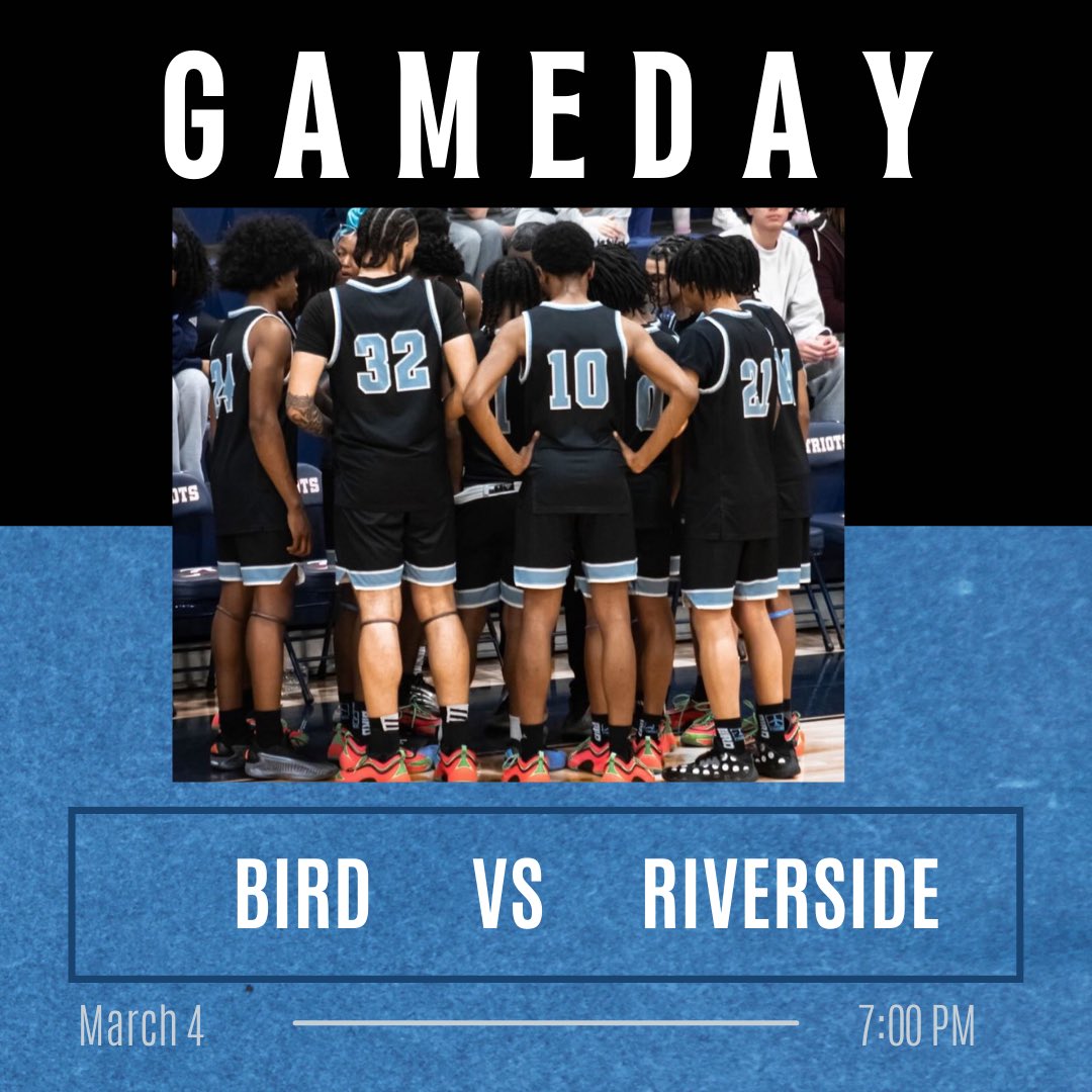 State quarterfinals 

🆚 Riverside 
📍 Riverside 
⌚️ 7:00
🎟️ gofan.co/p/7386191B500F…