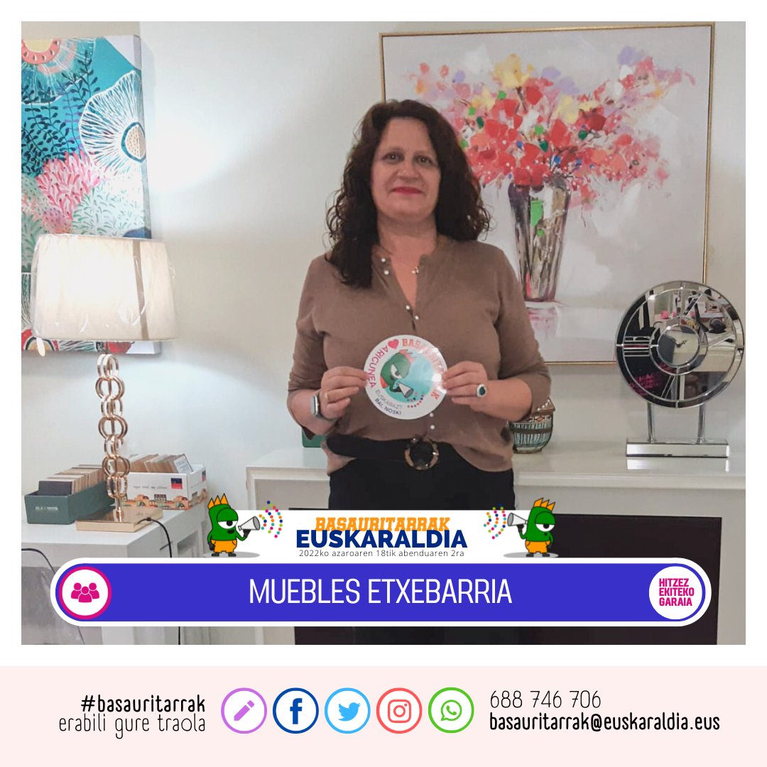 basauritarrak's tweet image. 👄 😜 👂 Euskaraldirako prest?
👉 Entitate/Arigune gisa izena eman dezakezu: euskaraldia.eus

#basauri #basauritarrak #Euskaraldia #RePost @BasaurikoUdala @euskaraldia @BasauriComercio