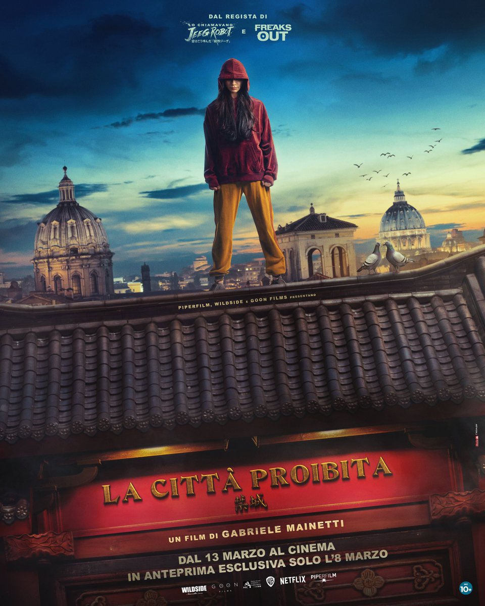 La chiamavano MEI.

#LaCittaProibita al cinema dal 13 MARZO e in ANTEPRIMA solo l’8 MARZO. 

PREVENDITE APERTE. I biglietti qui la-citta-proibita.alcinema.it