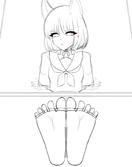 #ブルアカくすぐり部
あんまり描けてない😭 