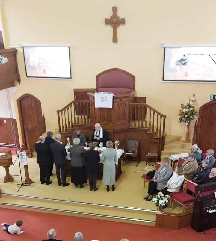 Sunday was truly a blessing to share in worship &amp; the Holy Sacrament of Communion with our friends from Livingstone Memorial &amp; St. Andrew's Parish Church. Thanks to Rev. Jim, Rev. Murdo &amp; everyone involved especially those who served Communion to make it an uplifting service.❤️