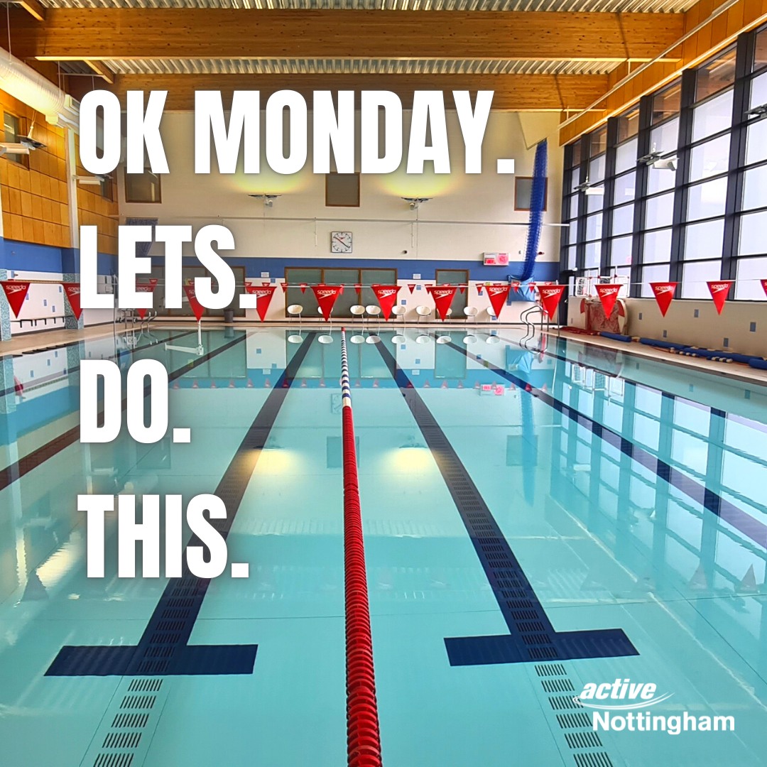 💪New week – Let’s do this! 💪

#BeYourBest #MondayMotivation
#TogetherforNottingham