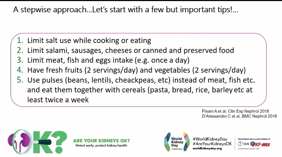 KajareeG's tweet image. 🎉 A wonderful practical guide to balanced diets to support kidney health
📢 Happening now in @ISNeducation webinar
