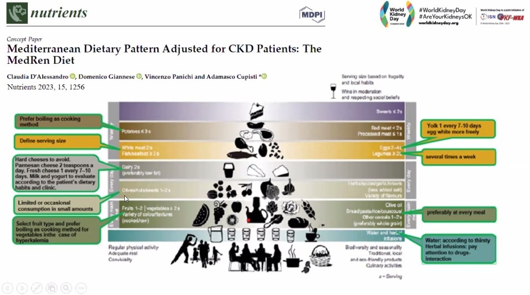 KajareeG's tweet image. 🎉 A wonderful practical guide to balanced diets to support kidney health
📢 Happening now in @ISNeducation webinar