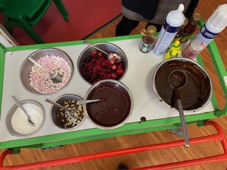 OverfieldsPri's tweet image. What pancake topping would you choose? @mellorscatering