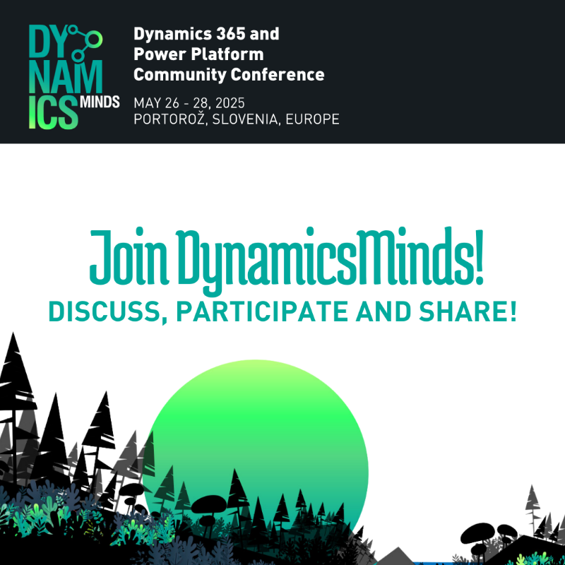 dynamicsminds's tweet photo. 📣 Get ready for another sneak peek at the incredible sessions that top #D365 and #PowerPlatform experts will be presenting at #DynamicsMinds this May in Portorož, Slovenia! ✨🎤

#Dynamics365 #MSDyn365 #MicrosoftDynamics #Dynamics365Community #D365CE #D365FO #D365BC