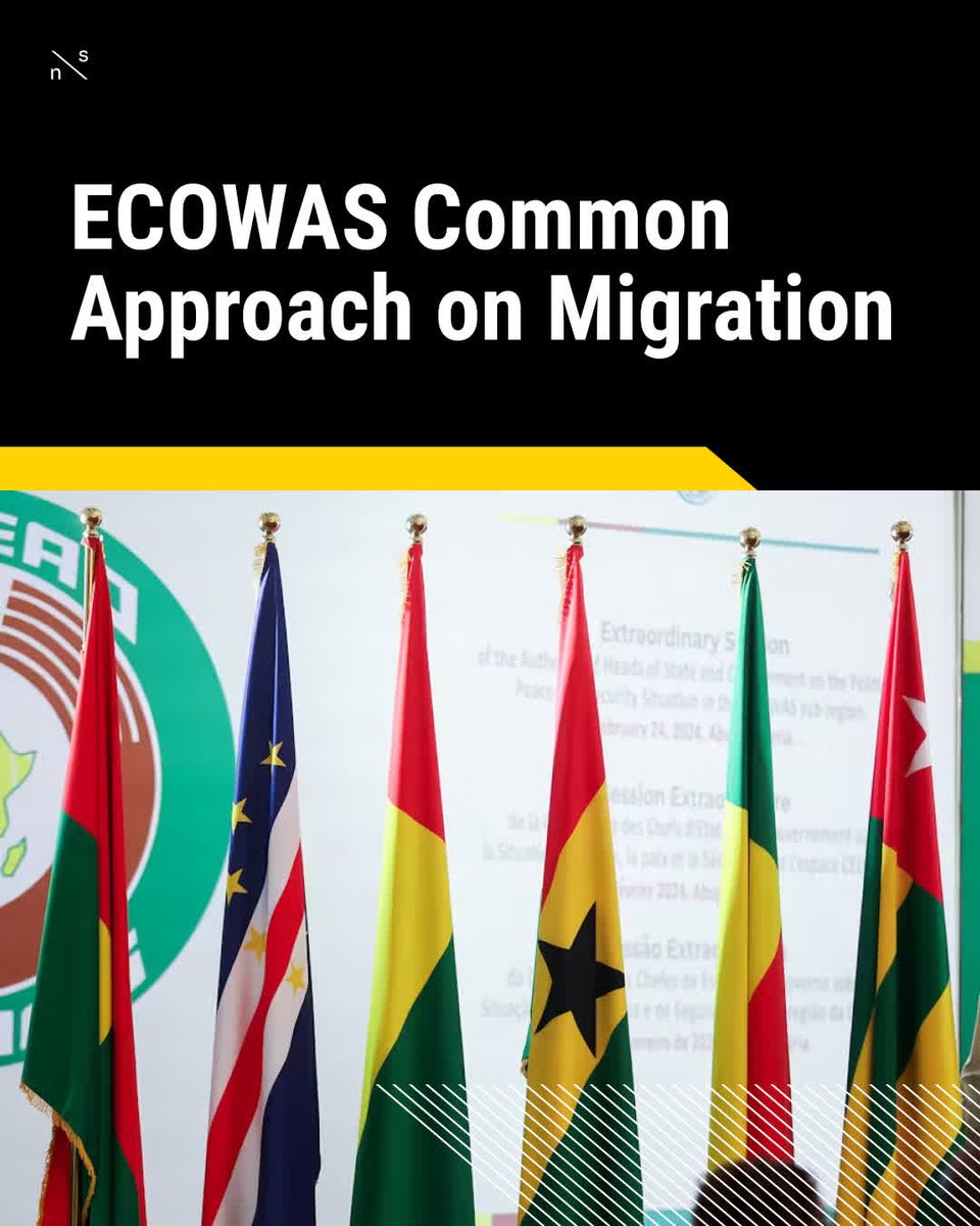 New South Institute (NSI) (@the_nsi) on Twitter photo In our recent report on Migration Governance Frameworks in West Africa, key findings from the ECOWAS Common Approach on Migration highlight its focus on promoting free movement, managing regular migration, and protecting migrant rights. 
Download report: bit.ly/4h6Arrq In our recent report on Migration Governance Frameworks in West Africa, key findings from the ECOWAS Common Approach on Migration highlight its focus on promoting free movement, managing regular migration, and protecting migrant rights. 
Download report: bit.ly/4h6Arrq