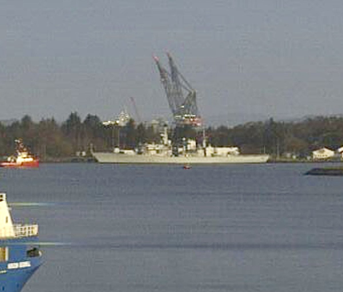 WarshipCam's tweet photo. HMS Richmond (F239) Duke-class frigate in Stavanger, Norway - March 4, 2025 #hmsrichmond #f239
SRC: webcam https://t.co/H3ymKEHU9p