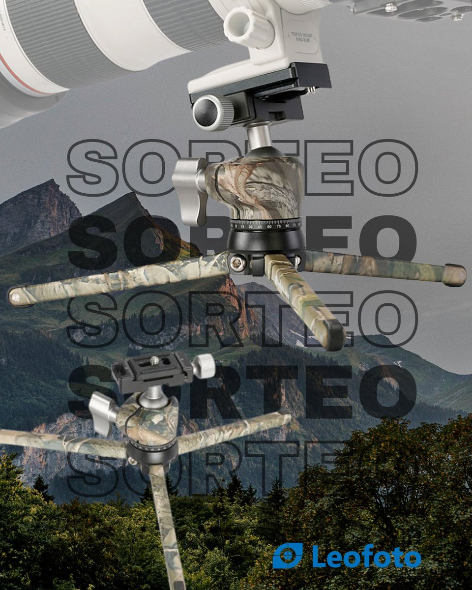 ¡Sorteo para amantes de la fotografía!

Participa con Antonio Liebana y Leofoto. Sigue las instrucciones en nuestro Instagram:
🔗 instagram.com/p/DGv_ycEKWTL/
#Fotografía #Sorteo