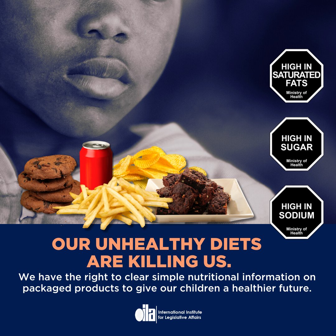 International Institute for Legislative Affairs (@iilainfo) on Twitter photo <a href="/IncubatorGHAI/">Global Health Advocacy Incubator</a> <a href="/ResolveTSL/">Resolve to Save Lives</a> <a href="/BloombergDotOrg/">Bloomberg Philanthropies</a> <a href="/KELINKenya/">KELIN</a> <a href="/eancdalliance/">NCD Alliance East Africa</a> <a href="/NCDAllianceKe/">NCD Alliance Kenya</a> <a href="/KenyaNCCK/">NCCK Kenya</a> <a href="/CKyobutungi/">Dr. Catherine Kyobutungi Muzukulu wa Bityo</a> <a href="/WorldObesityDay/">World Obesity Day</a> <a href="/WorldObesity/">World Obesity</a> <a href="/Morgan_ke1/">NAKURU MAYOR</a> <a href="/Wangoma_tweets/">THE MAN</a> <a href="/oduor_kevin1/">Oduor Kevin</a> <a href="/OgwenoStephen_/">NCDs Youth Champion</a> <a href="/valerie_aura/">Valerie Aura</a> <a href="/felix_asoha/">felix asoha</a> <a href="/ClaretAdhiambo/">Claret</a> <a href="/EricDean54/">Erick Omondi</a> <a href="/muthokijoann/">MuthokiKithanze</a> <a href="/Ngugimburu11/">Mburu_alex_official</a> <a href="/CMAwuor/">Celine M. AWUOR</a> <a href="/GideonAustine1/">Gideon_austine</a> <a href="/NyambokiOriri/">Oriri</a> <a href="/KombeMartha/">martha kombe◢◤</a> <a href="/TheHealthDrive/">The Health Drive Foundation</a> <a href="/MOH_Kenya/">Ministry of Health</a> <a href="/KEBS_ke/">KEBS KENYA</a> <a href="/PublicHealthMoH/">State Department for Public Health</a> <a href="/psmuthoni/">Mary Muthoni Muriuki, CBS, HSC</a> <a href="/DeboraBarasa/">Dr Deborah Mlongo Barasa</a> <a href="/HealthinfoK/">Healthinfo Kenya</a> <a href="/Amref_Kenya/">Amref Health Africa in Kenya</a> <a href="/KenyaMedics_KMA/">Kenya Medical Association</a> <a href="/kenyacardiacs/">KenyaCardiacSociety</a> <a href="/NCIKenya/">National Cancer Institute of Kenya</a> <a href="/CancerProgramKE/">National Cancer Control Program Kenya</a> <a href="/Being_Africa/">Being Africa</a> <a href="/KILELEHealthKE/">KILELE Health</a> <a href="/heartconcern_KE/">Heart Attack Concern Kenya</a> <a href="/DMICentreKenya/">Kenya Diabetes Management & Information Centre</a> <a href="/KimtaiHarry/">PS Harry Kimtai</a> <a href="/DrPatrickAmoth/">Dr. Patrick Amoth, EBS</a> <a href="/SafeFoodKenya/">Safe Food Kenya</a> <a href="/AfricanNCDsNet/">Africa NCDs Network (ANN)</a> <a href="/ncdalliance/">NCD Alliance</a> <a href="/FotansKenya/">Food Technology And Nutrition Students Society(K)</a> <a href="/goodfood_ke/">Good Food Kenya</a> <a href="/Senate_KE/">Senate of Kenya</a> <a href="/MOH_Kenya/">Ministry of Health</a> <a href="/KEBS_ke/">KEBS KENYA</a>, we urge you to stand with public health. Support the swift implementation of mandatory Front-of-Pack Warning Labels (FOPWL) in Kenya. The evidence is clear: FOPWL works!
We are counting on you to promote health & save lives.
#FoodPolicyKE #WorldObesityDay <a href="/IncubatorGHAI/">Global Health Advocacy Incubator</a> <a href="/ResolveTSL/">Resolve to Save Lives</a> <a href="/BloombergDotOrg/">Bloomberg Philanthropies</a> <a href="/KELINKenya/">KELIN</a> <a href="/eancdalliance/">NCD Alliance East Africa</a> <a href="/NCDAllianceKe/">NCD Alliance Kenya</a> <a href="/KenyaNCCK/">NCCK Kenya</a> <a href="/CKyobutungi/">Dr. Catherine Kyobutungi Muzukulu wa Bityo</a> <a href="/WorldObesityDay/">World Obesity Day</a> <a href="/WorldObesity/">World Obesity</a> <a href="/Morgan_ke1/">NAKURU MAYOR</a> <a href="/Wangoma_tweets/">THE MAN</a> <a href="/oduor_kevin1/">Oduor Kevin</a> <a href="/OgwenoStephen_/">NCDs Youth Champion</a> <a href="/valerie_aura/">Valerie Aura</a> <a href="/felix_asoha/">felix asoha</a> <a href="/ClaretAdhiambo/">Claret</a> <a href="/EricDean54/">Erick Omondi</a> <a href="/muthokijoann/">MuthokiKithanze</a> <a href="/Ngugimburu11/">Mburu_alex_official</a> <a href="/CMAwuor/">Celine M. AWUOR</a> <a href="/GideonAustine1/">Gideon_austine</a> <a href="/NyambokiOriri/">Oriri</a> <a href="/KombeMartha/">martha kombe◢◤</a> <a href="/TheHealthDrive/">The Health Drive Foundation</a> <a href="/MOH_Kenya/">Ministry of Health</a> <a href="/KEBS_ke/">KEBS KENYA</a> <a href="/PublicHealthMoH/">State Department for Public Health</a> <a href="/psmuthoni/">Mary Muthoni Muriuki, CBS, HSC</a> <a href="/DeboraBarasa/">Dr Deborah Mlongo Barasa</a> <a href="/HealthinfoK/">Healthinfo Kenya</a> <a href="/Amref_Kenya/">Amref Health Africa in Kenya</a> <a href="/KenyaMedics_KMA/">Kenya Medical Association</a> <a href="/kenyacardiacs/">KenyaCardiacSociety</a> <a href="/NCIKenya/">National Cancer Institute of Kenya</a> <a href="/CancerProgramKE/">National Cancer Control Program Kenya</a> <a href="/Being_Africa/">Being Africa</a> <a href="/KILELEHealthKE/">KILELE Health</a> <a href="/heartconcern_KE/">Heart Attack Concern Kenya</a> <a href="/DMICentreKenya/">Kenya Diabetes Management & Information Centre</a> <a href="/KimtaiHarry/">PS Harry Kimtai</a> <a href="/DrPatrickAmoth/">Dr. Patrick Amoth, EBS</a> <a href="/SafeFoodKenya/">Safe Food Kenya</a> <a href="/AfricanNCDsNet/">Africa NCDs Network (ANN)</a> <a href="/ncdalliance/">NCD Alliance</a> <a href="/FotansKenya/">Food Technology And Nutrition Students Society(K)</a> <a href="/goodfood_ke/">Good Food Kenya</a> <a href="/Senate_KE/">Senate of Kenya</a> <a href="/MOH_Kenya/">Ministry of Health</a> <a href="/KEBS_ke/">KEBS KENYA</a>, we urge you to stand with public health. Support the swift implementation of mandatory Front-of-Pack Warning Labels (FOPWL) in Kenya. The evidence is clear: FOPWL works!
We are counting on you to promote health & save lives.
#FoodPolicyKE #WorldObesityDay