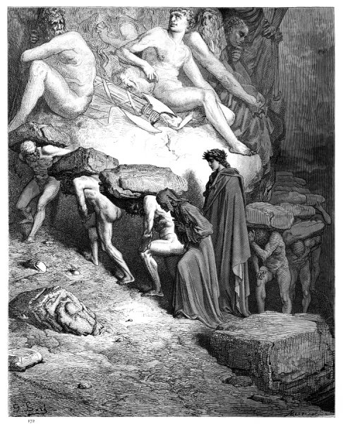 hypatiacan's tweet image. spinoza: “kibirli bir insan olmaya en çok yaklaşanlar kendilerinden en çok tiksinenlerdir”
aklımızda bulunsun..
pride and arrogance dante purgatory 1870