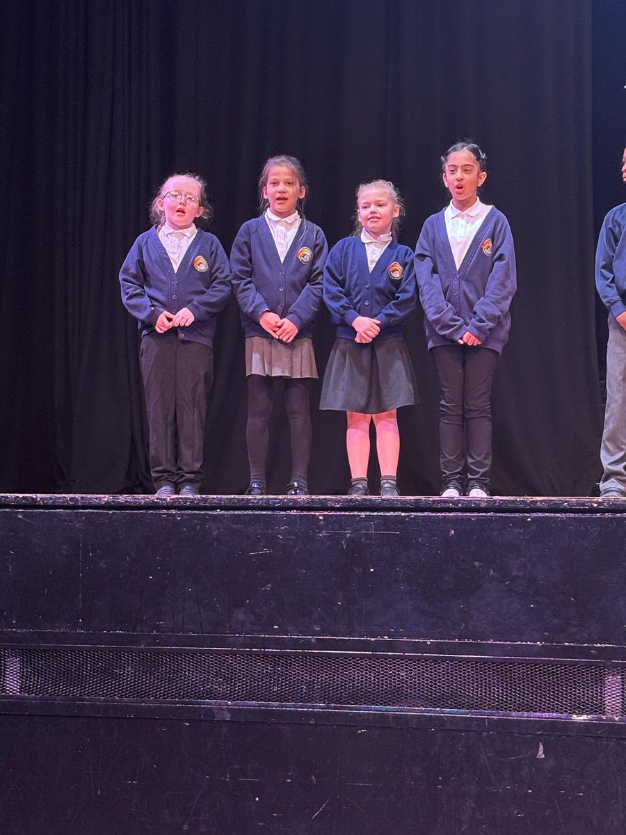 Year 4 performance poetry recital at QE Hall today! Amazing performance